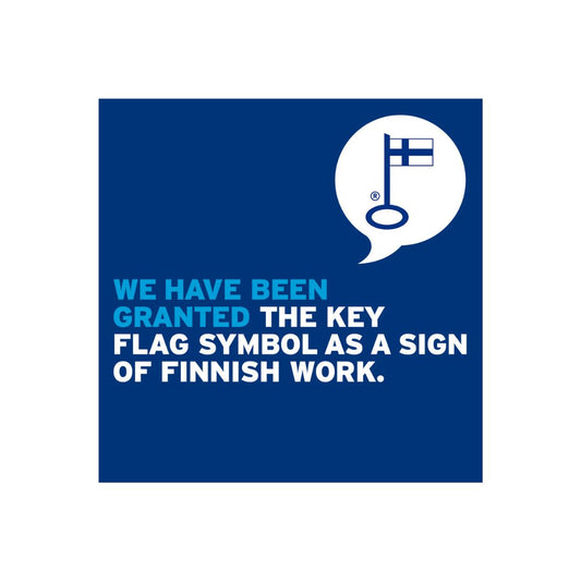 Finnish Key Flag granted to Rogue Sea Creations jewelry