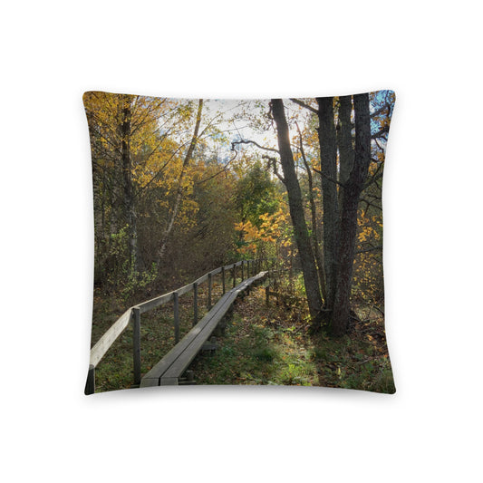 Autumn Footpath pillow