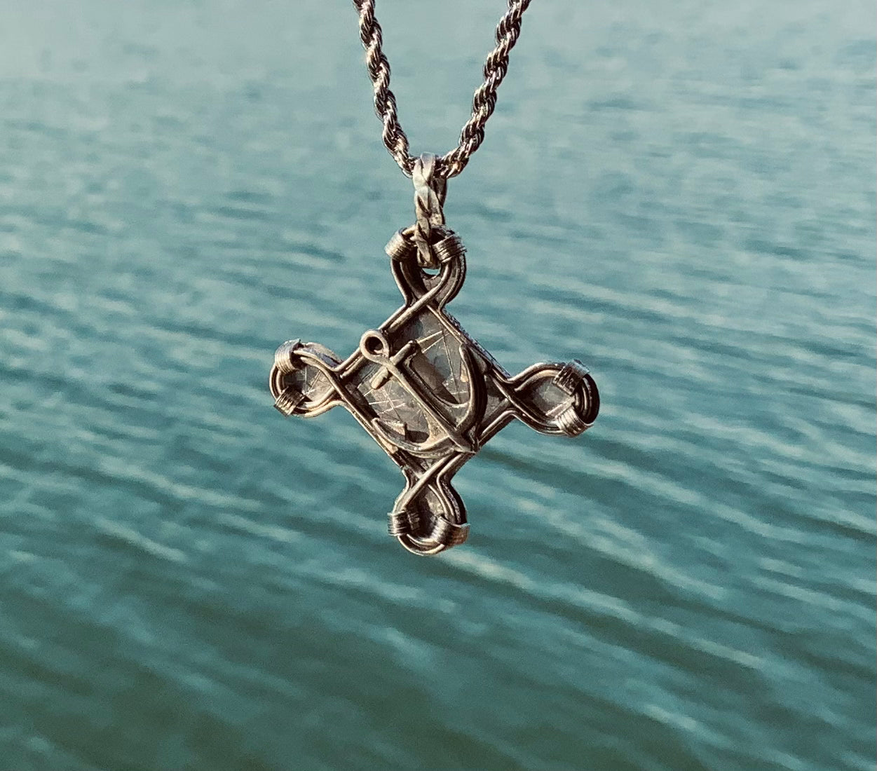 Anchor Lucky Charm with Saint John’s Arms