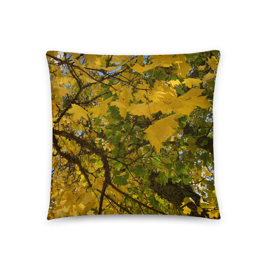 Autumn Maple pillow autumn leaves