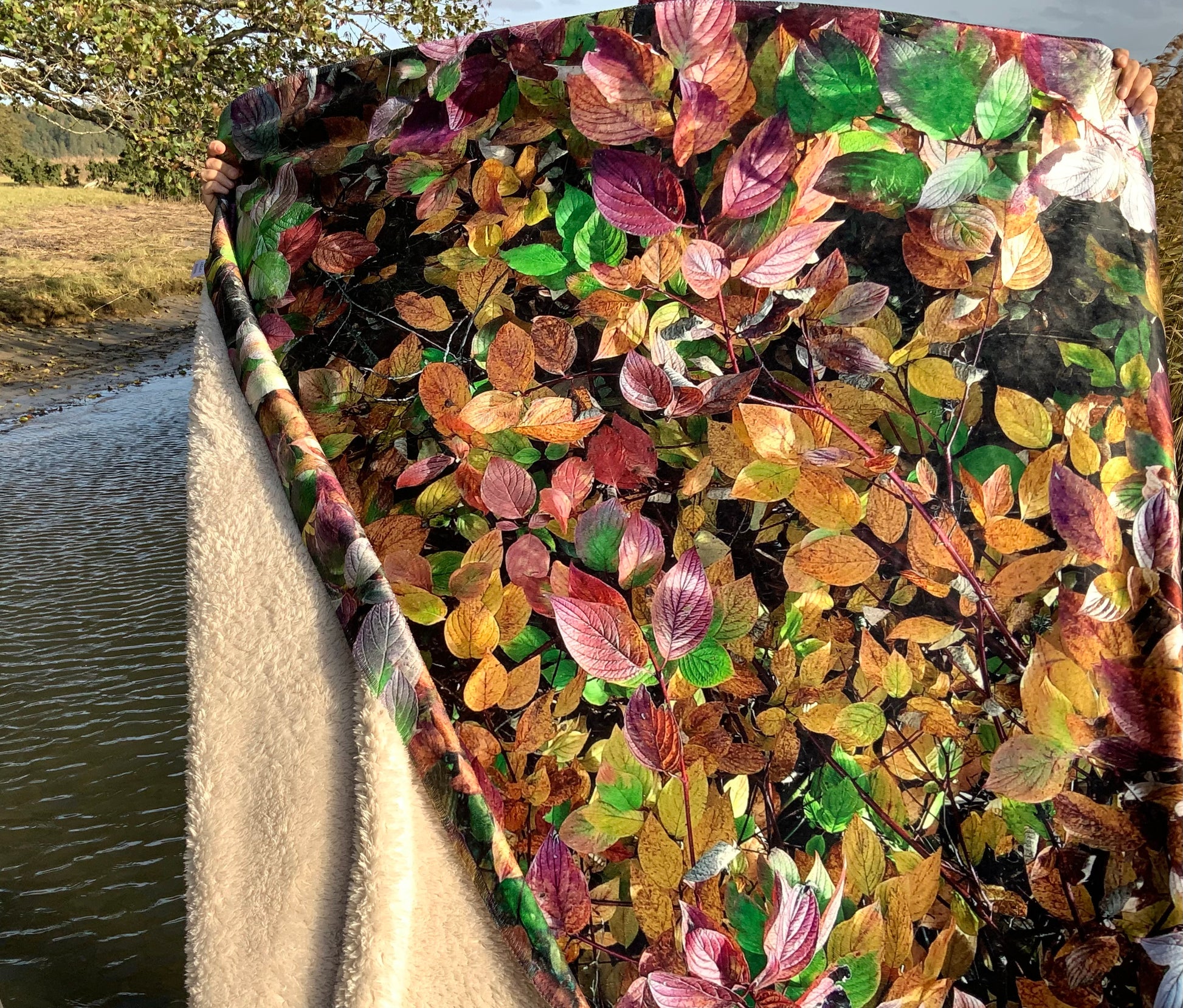 Coastal Autumn blanket