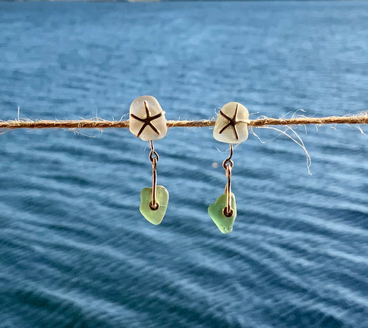 Sea themed earrings
