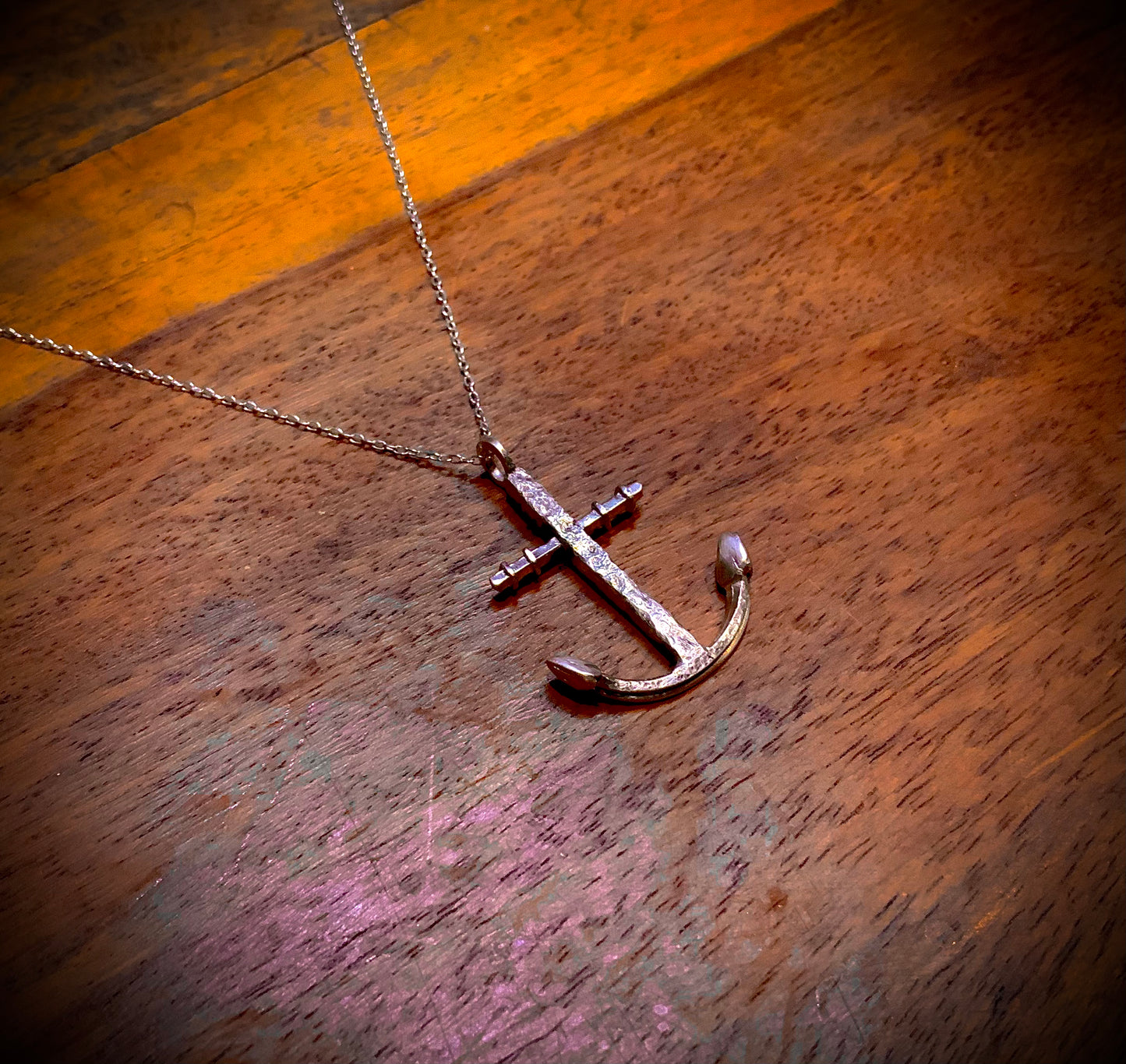 Handmade nautical necklace Anchor