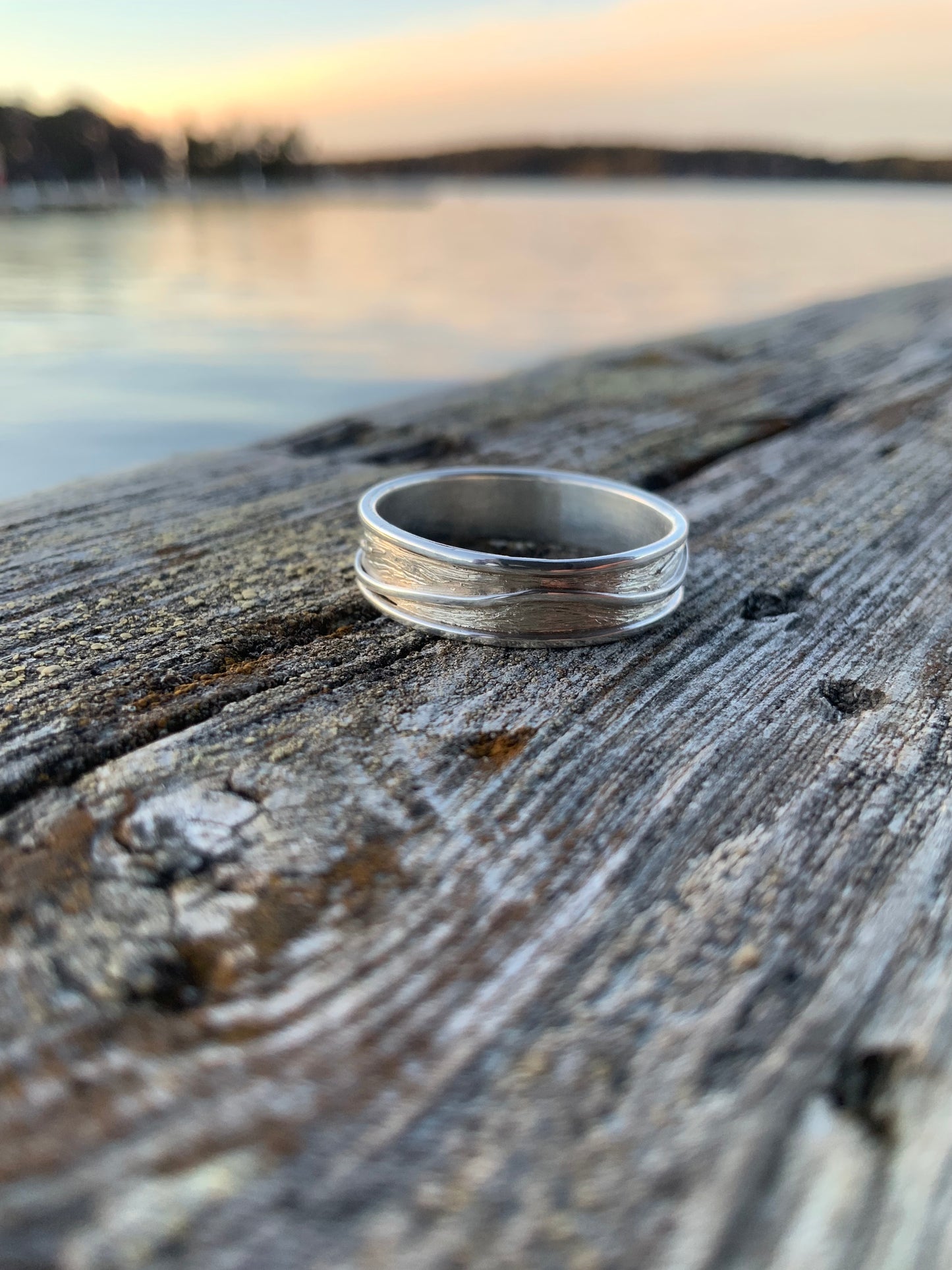 Sea-themed ring Shiny Sea