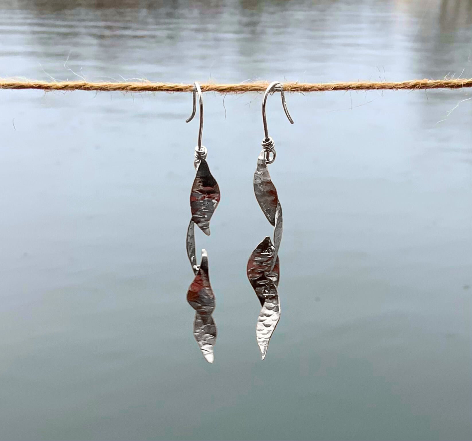 Fish earrings Shoal Parvi