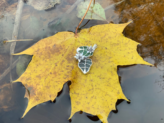 Water Lilies pendant