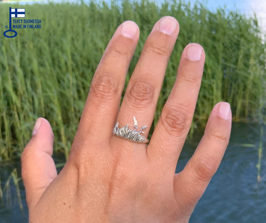 Silver Reedbed ring