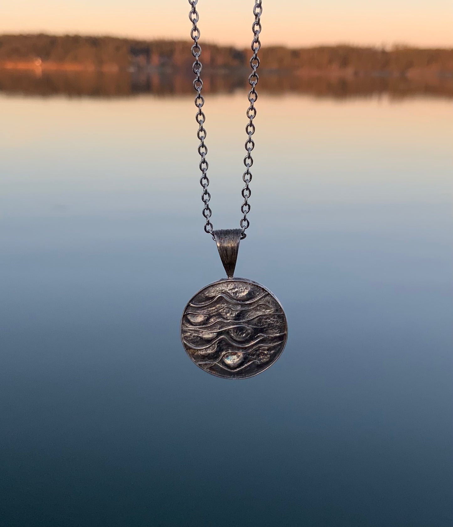 Rogue Sea silver pendant