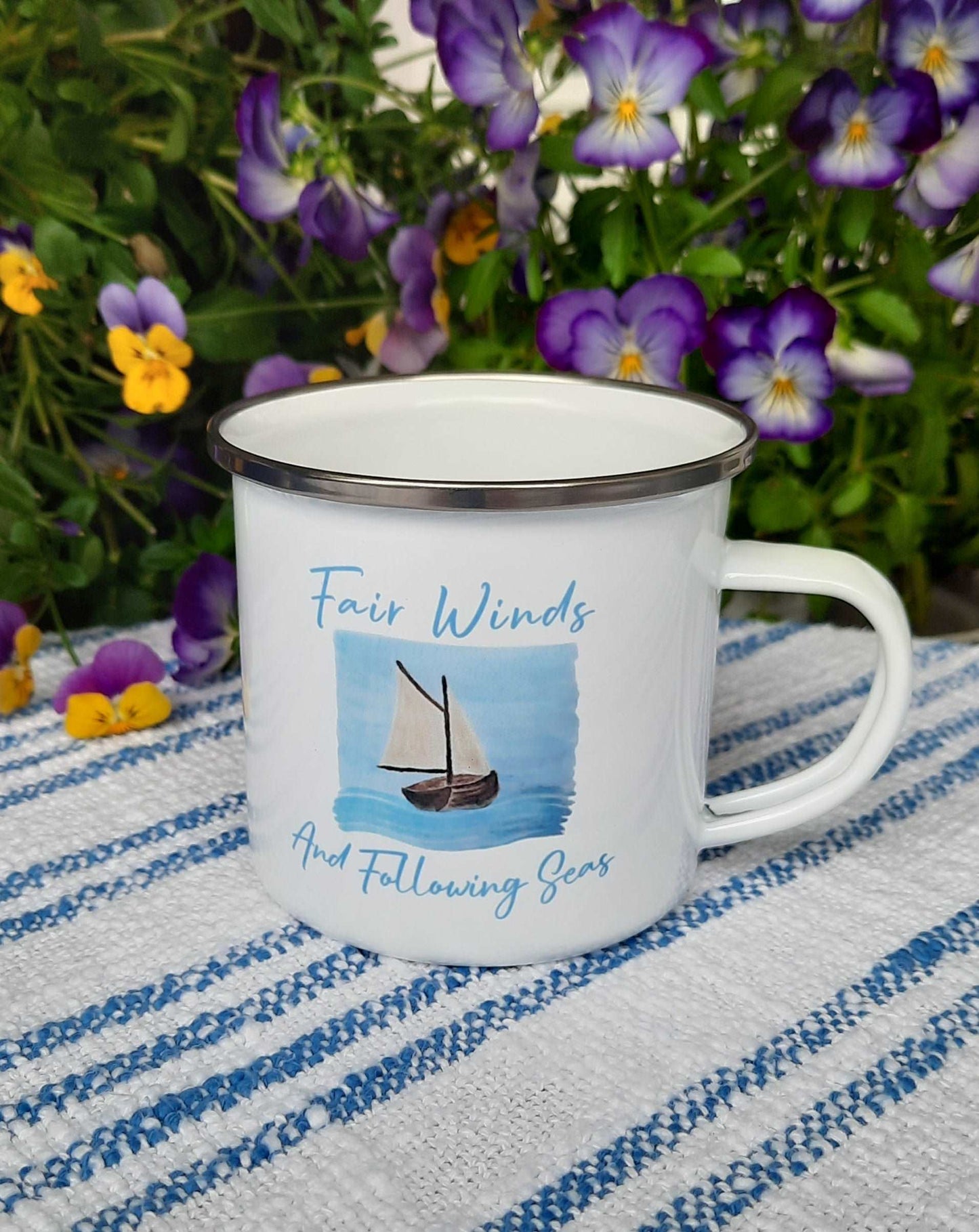 Sailing gift boat mug