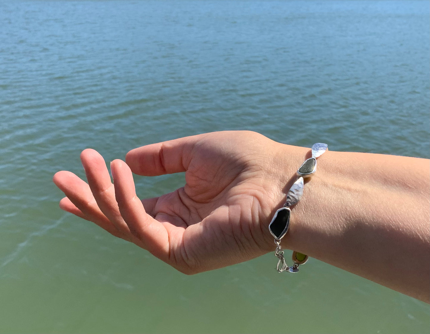 Sea Glass Shoal bracelet