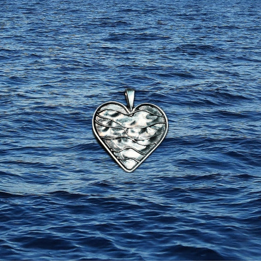 Nautical necklace Sea Heart