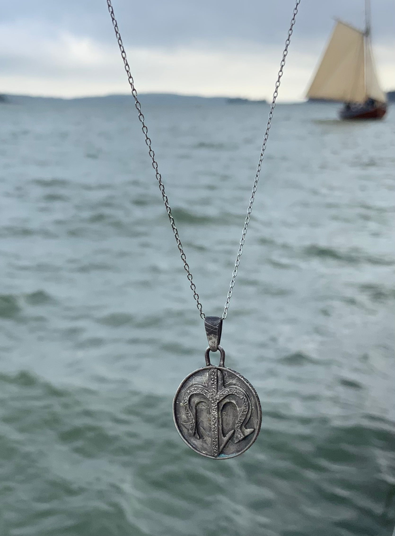 Sea jewelry Poseidon necklace