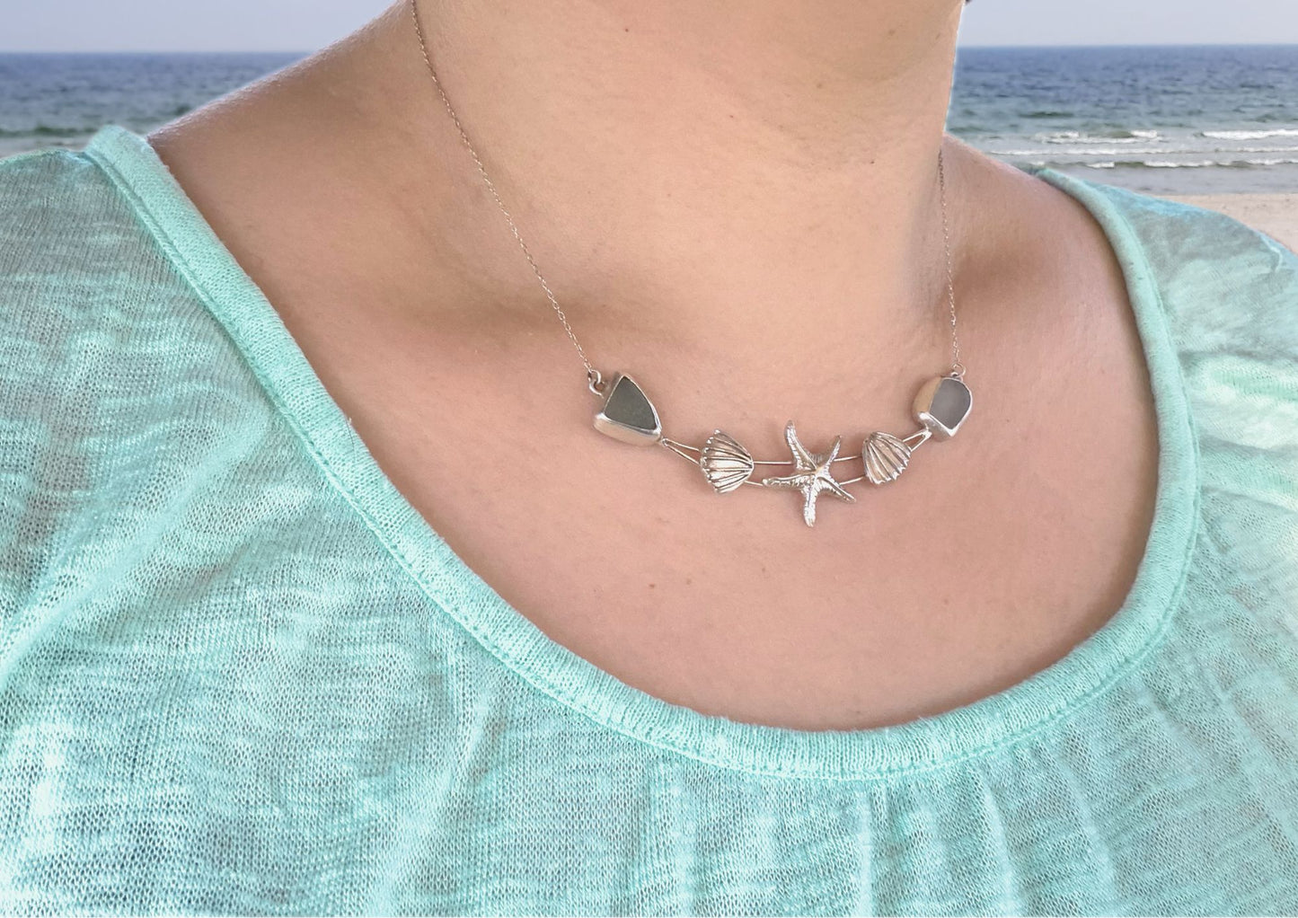 Sea jewelry Summer Beach necklace
