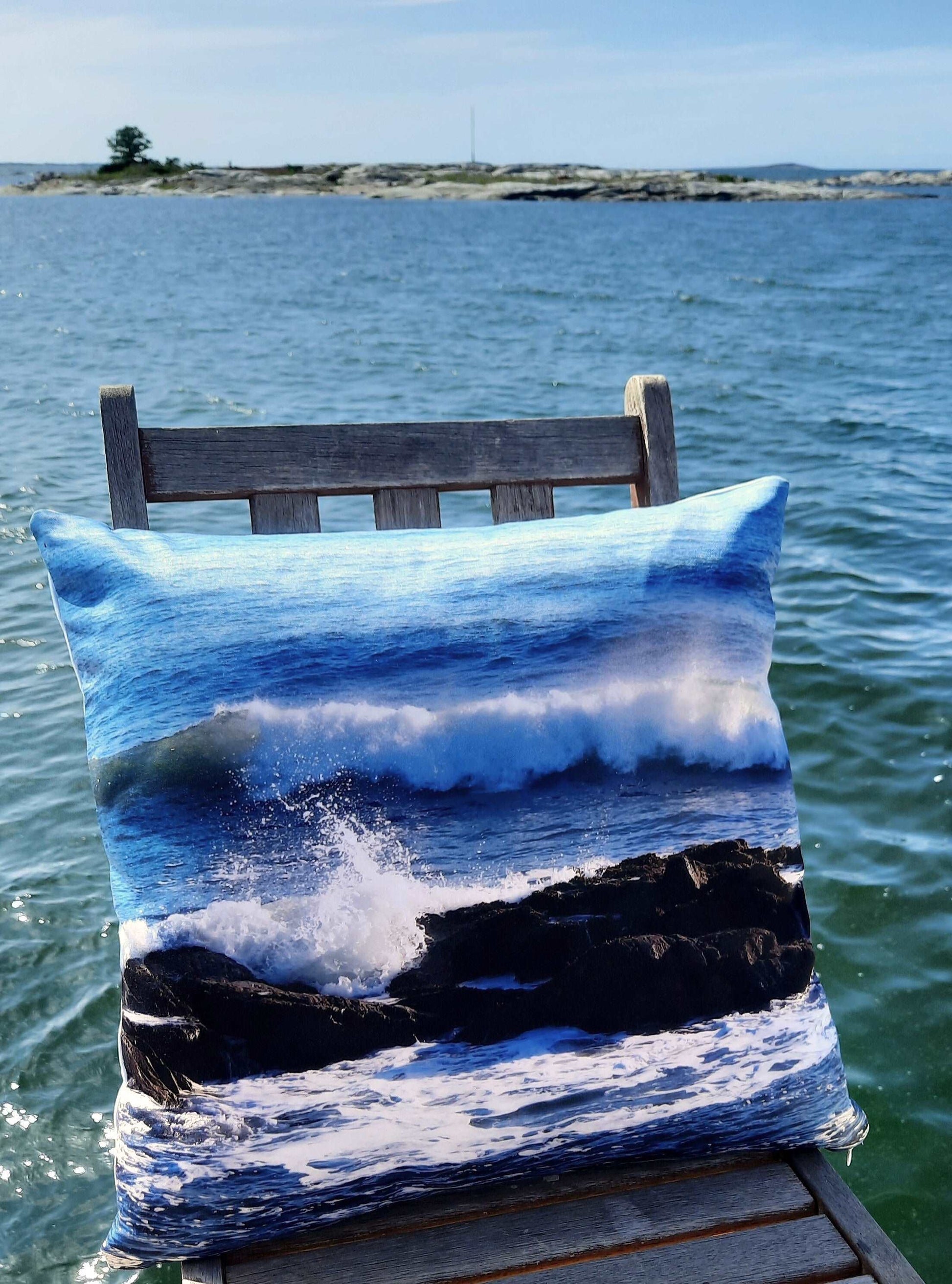 Painted Coastal Pillows