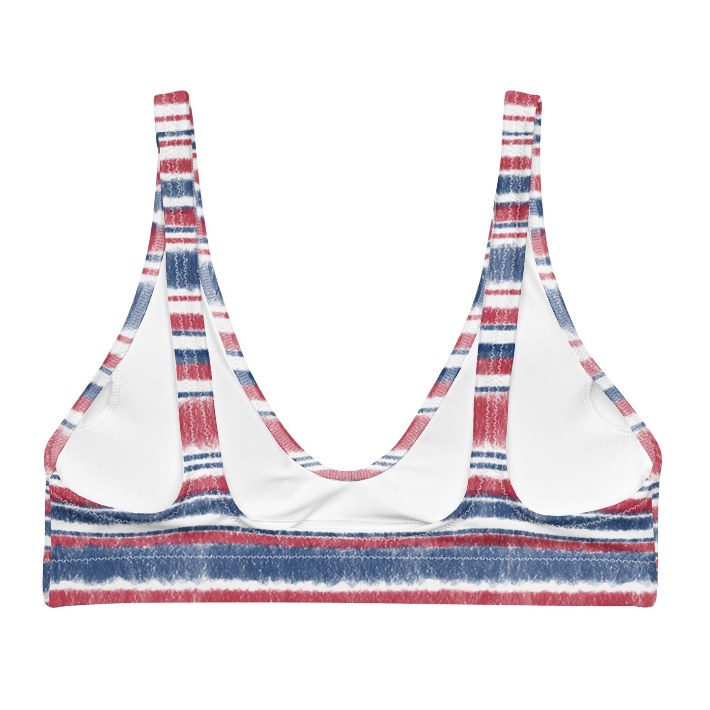 Marine Stripe bikini top