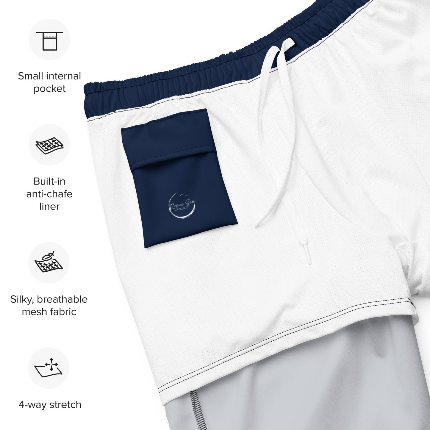 Sailing swim shorts